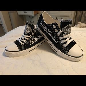 Harley Davidson converse shoes
